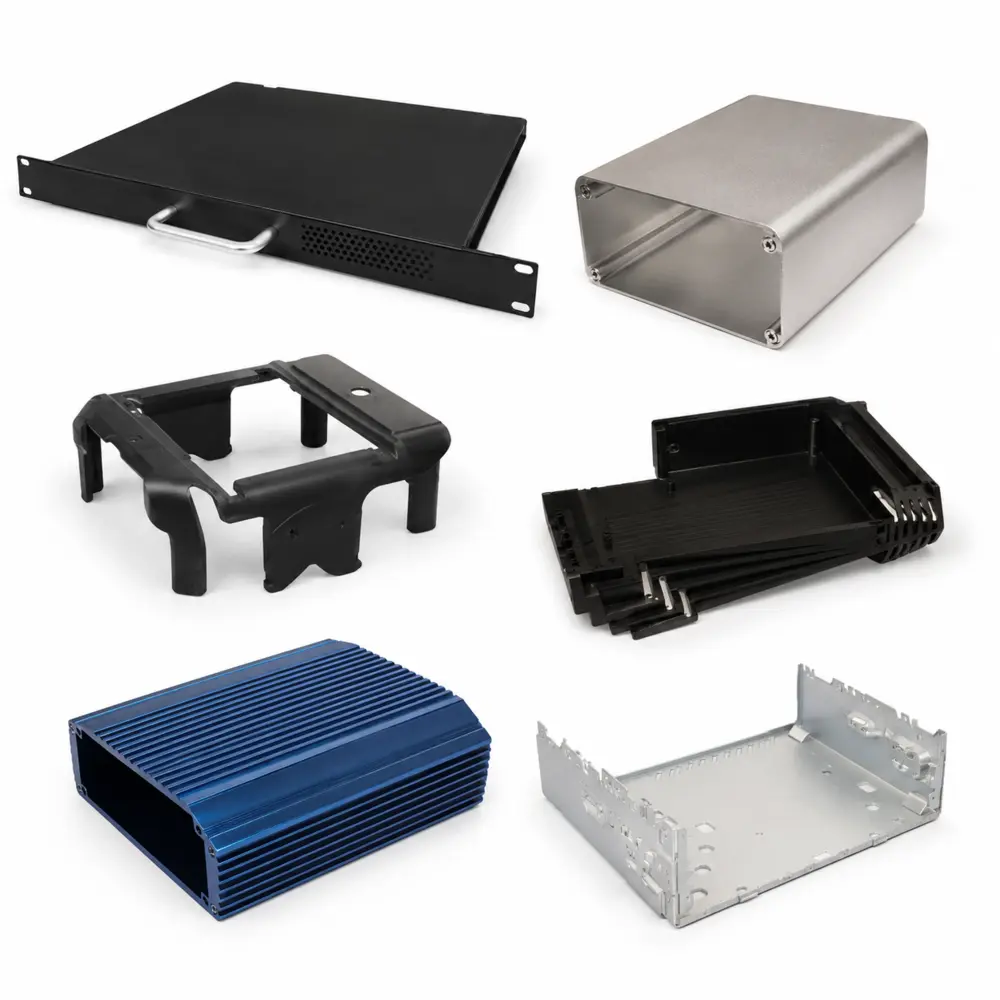 Fabricated aluminum enclosures